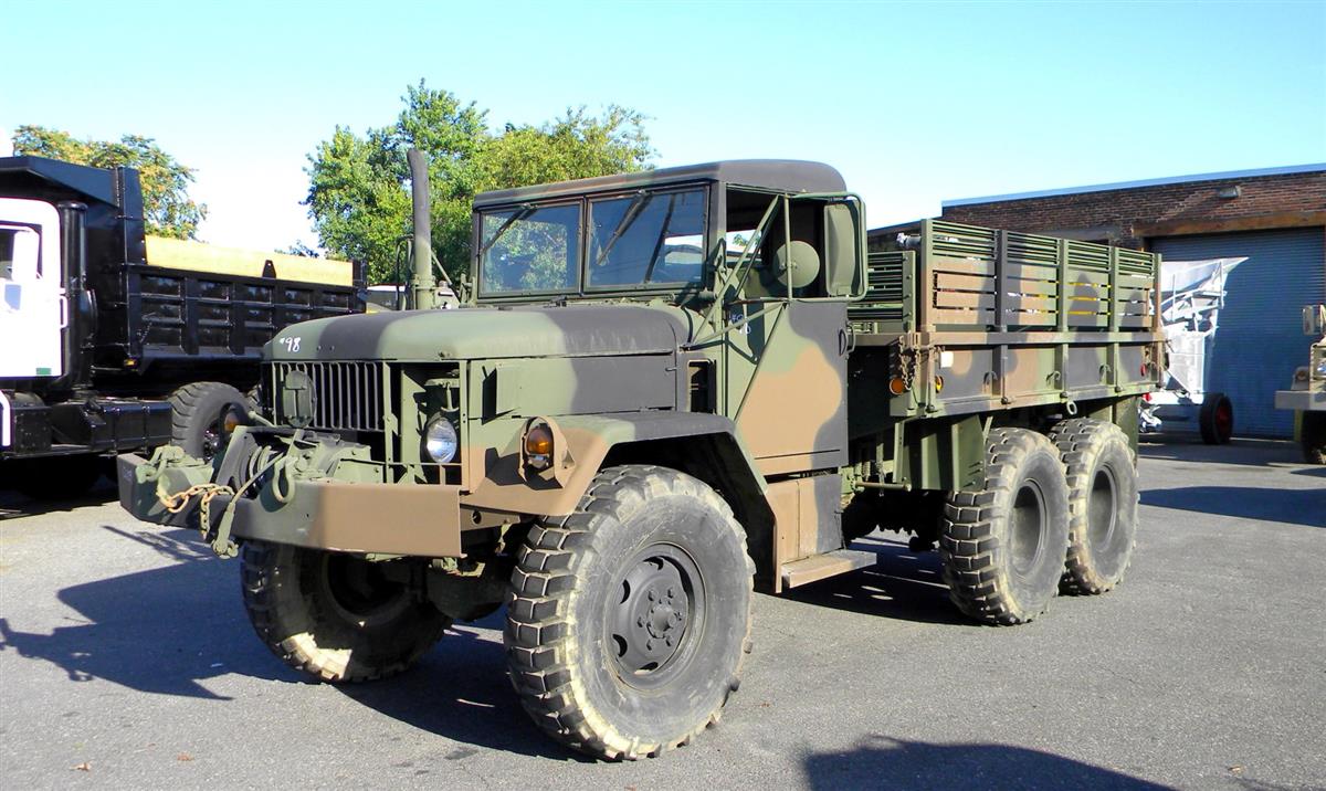 Cummins-Powered M35 2 1/2 Ton Cargo Truck with Winch